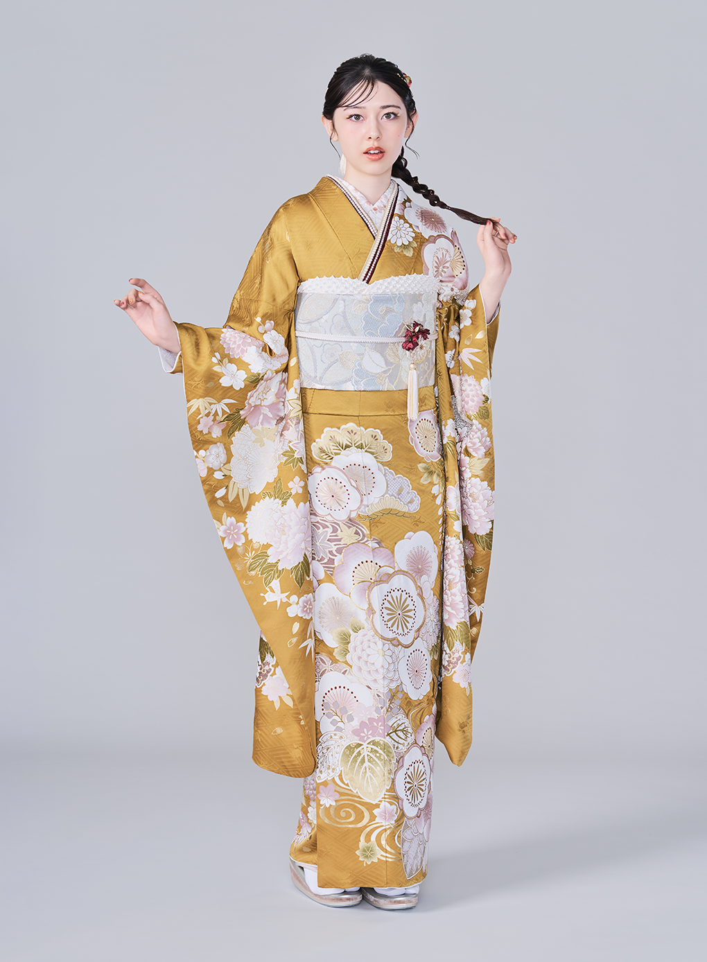 衣装番号D171の振袖