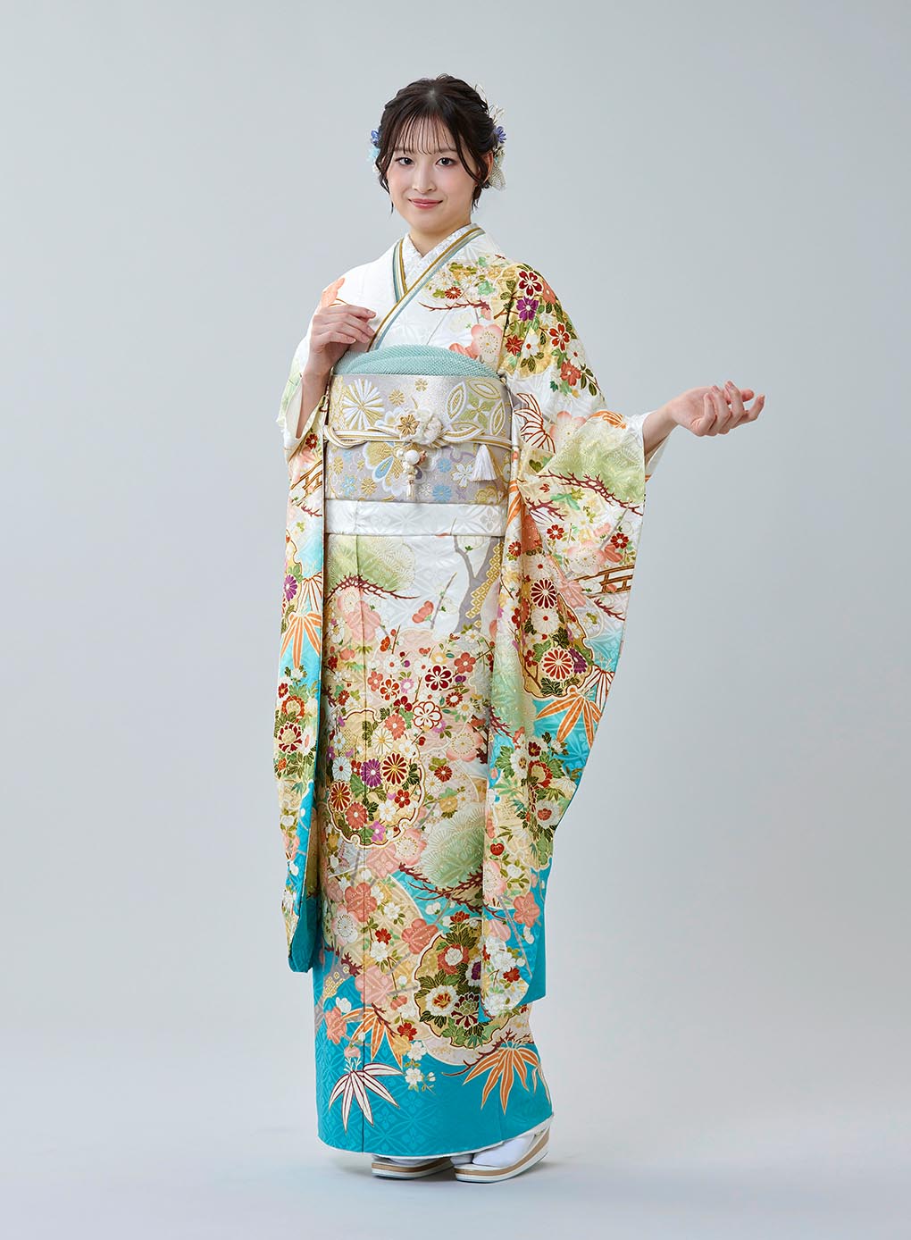 衣装番号D188Aの振袖